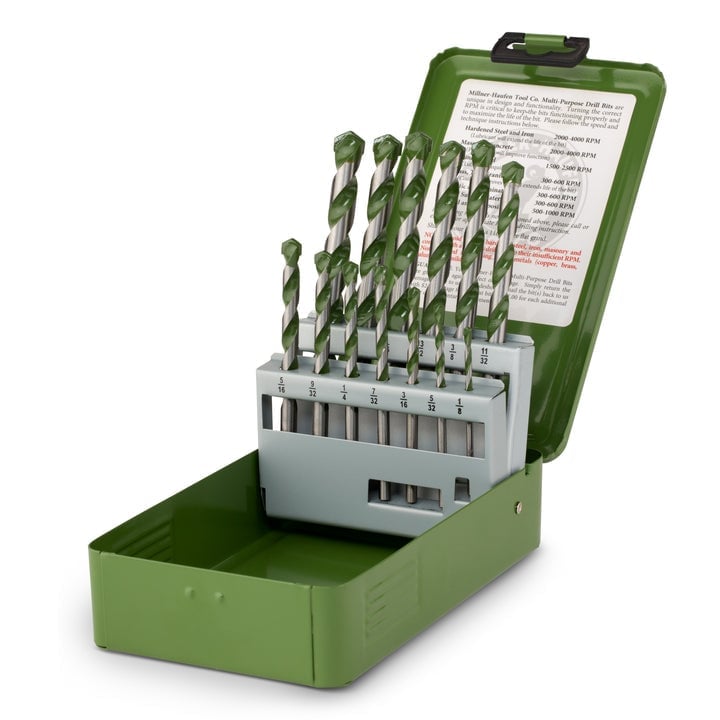 💥Hot Sale 49% OFF💥 13 Piece Multi-Purpose Drill Bit Set(Steve Ross Recommend)