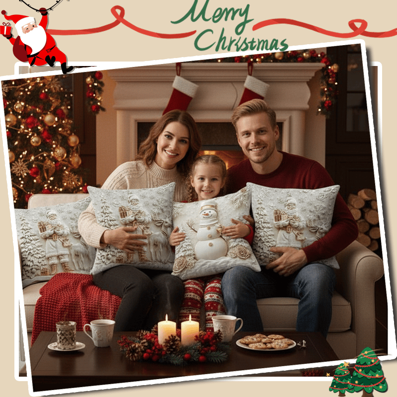 🎄Christmas Themed Cushion Cover