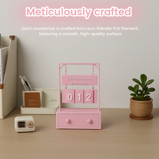 📖3D Printed Reading Counter