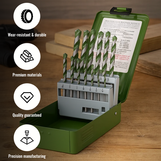 💥Hot Sale 49% OFF💥 13 Piece Multi-Purpose Drill Bit Set(Steve Ross Recommend)