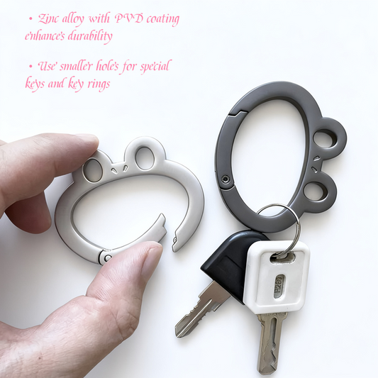 🐾 Cat Carabiner Keychain
